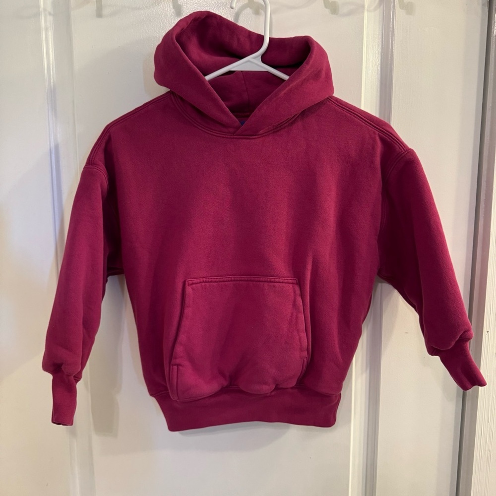 Yeezy x Gap Youth Double Lined Hoodie Purple Small 6-7